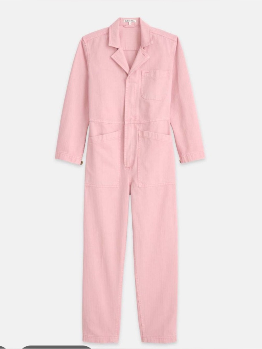 Alex Mill Standard Utility Jumpsuit Pink